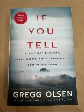If You Tell by - Blue Gradient Paperback
